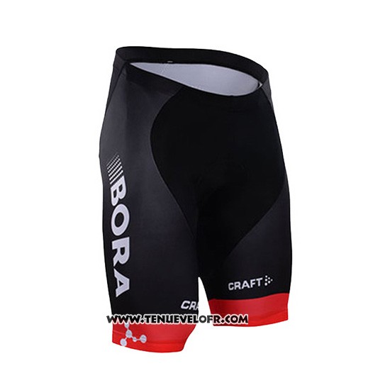 2016 Maillot Ciclismo Bora Noir Manches Courtes et Cuissard